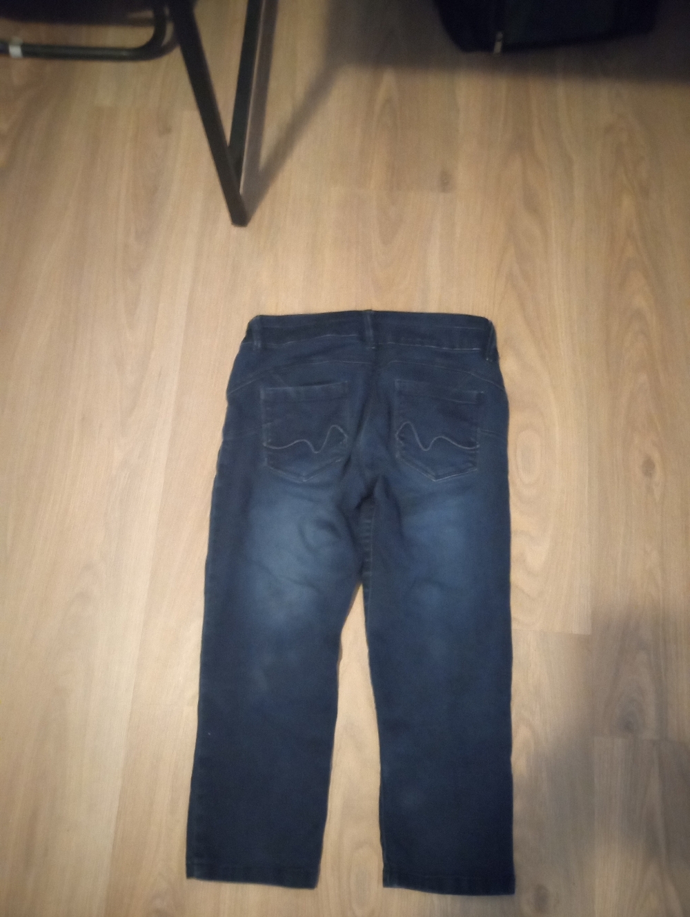 Dark Wash Capri Jeans Suko Jeans - Picture 5 of 8